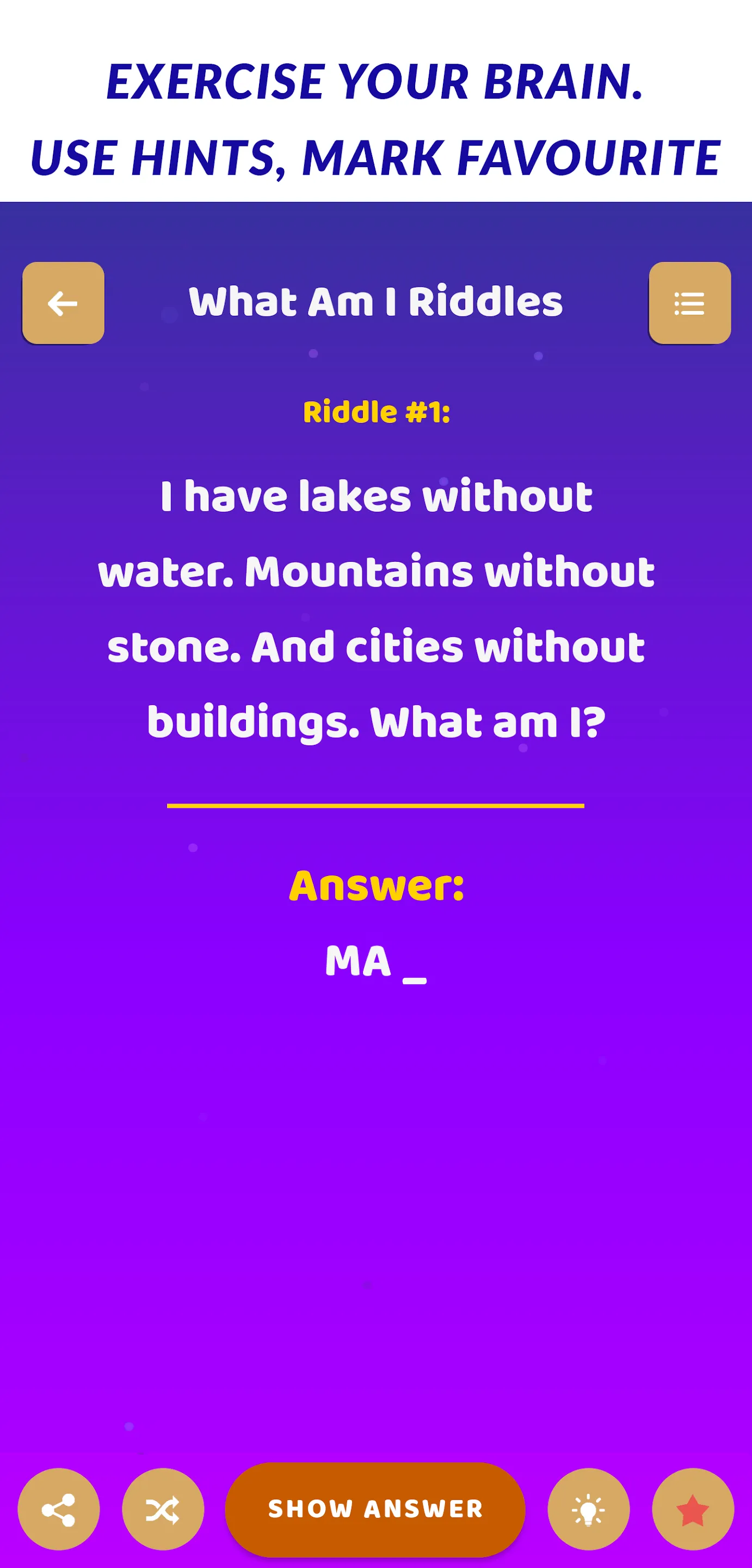 Tricky Riddles with Answers | Indus Appstore | Screenshot