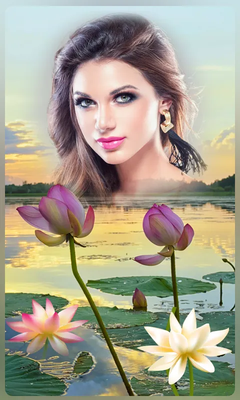 Lotus Photo Frames | Indus Appstore | Screenshot