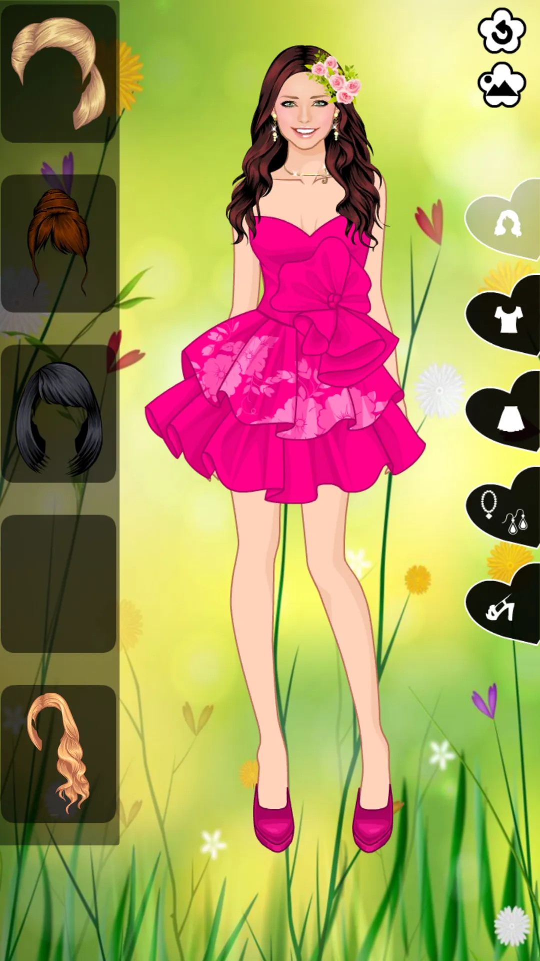 Floral Summer dress up game | Indus Appstore | Screenshot