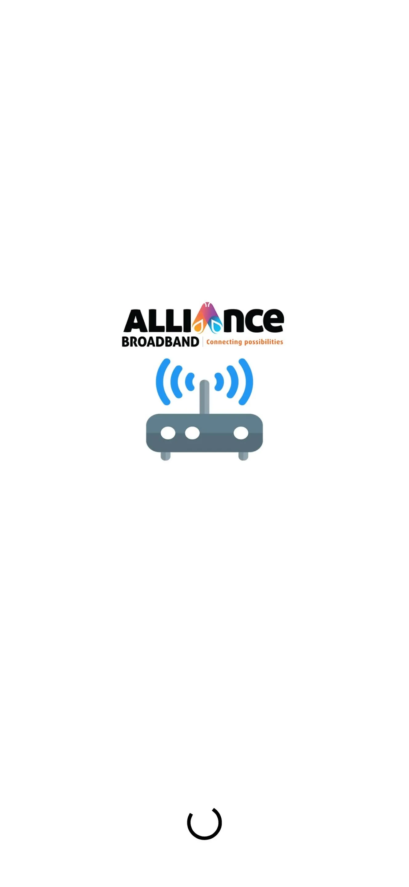 Alliance Broadband Login | Indus Appstore | Screenshot