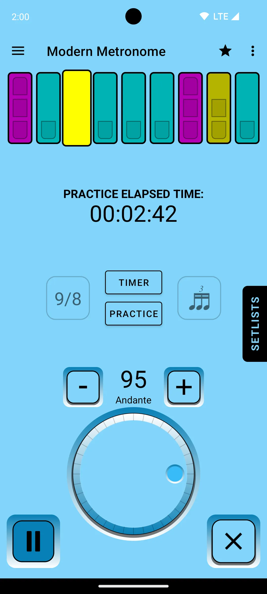 Modern Metronome | Indus Appstore | Screenshot