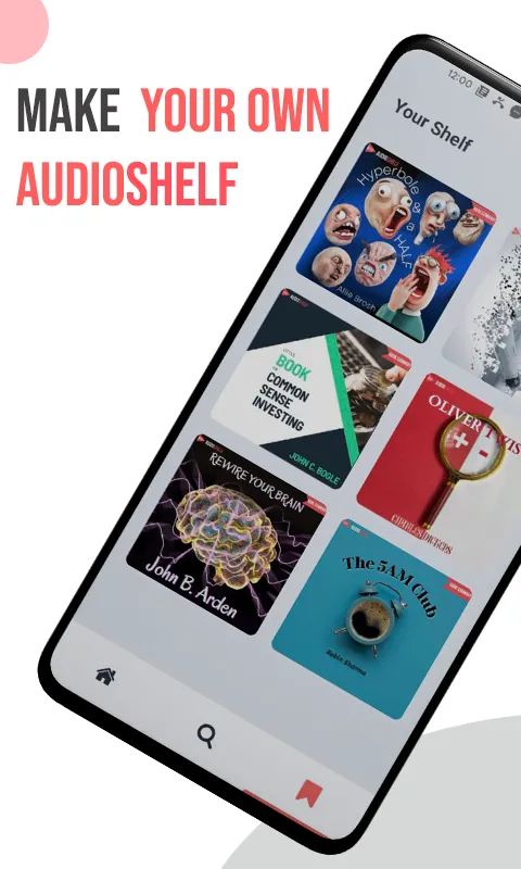 AudioShelf | Indus Appstore | Screenshot