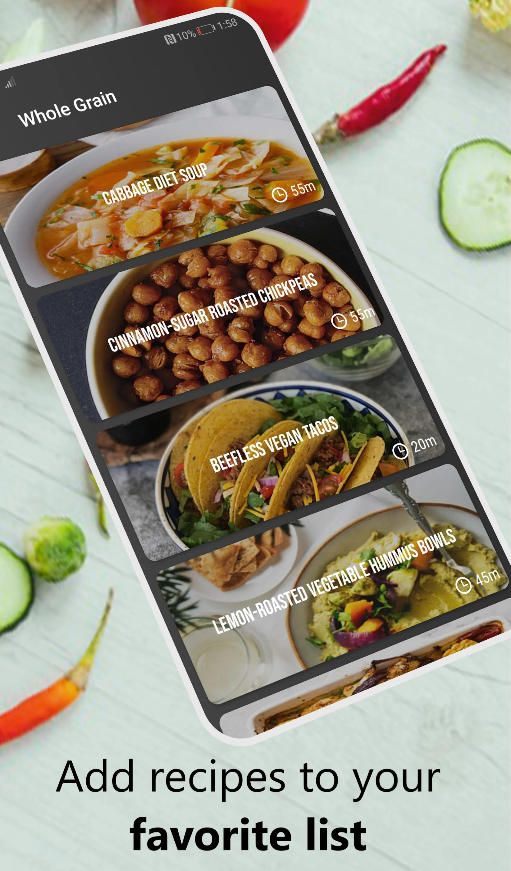 Vegan Recipes | Indus Appstore | Screenshot