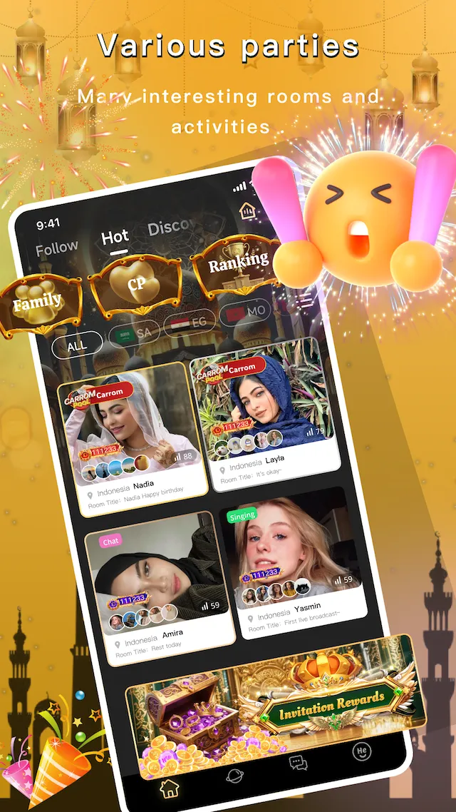 Heyo Chat:Party games&Chat | Indus Appstore | Screenshot