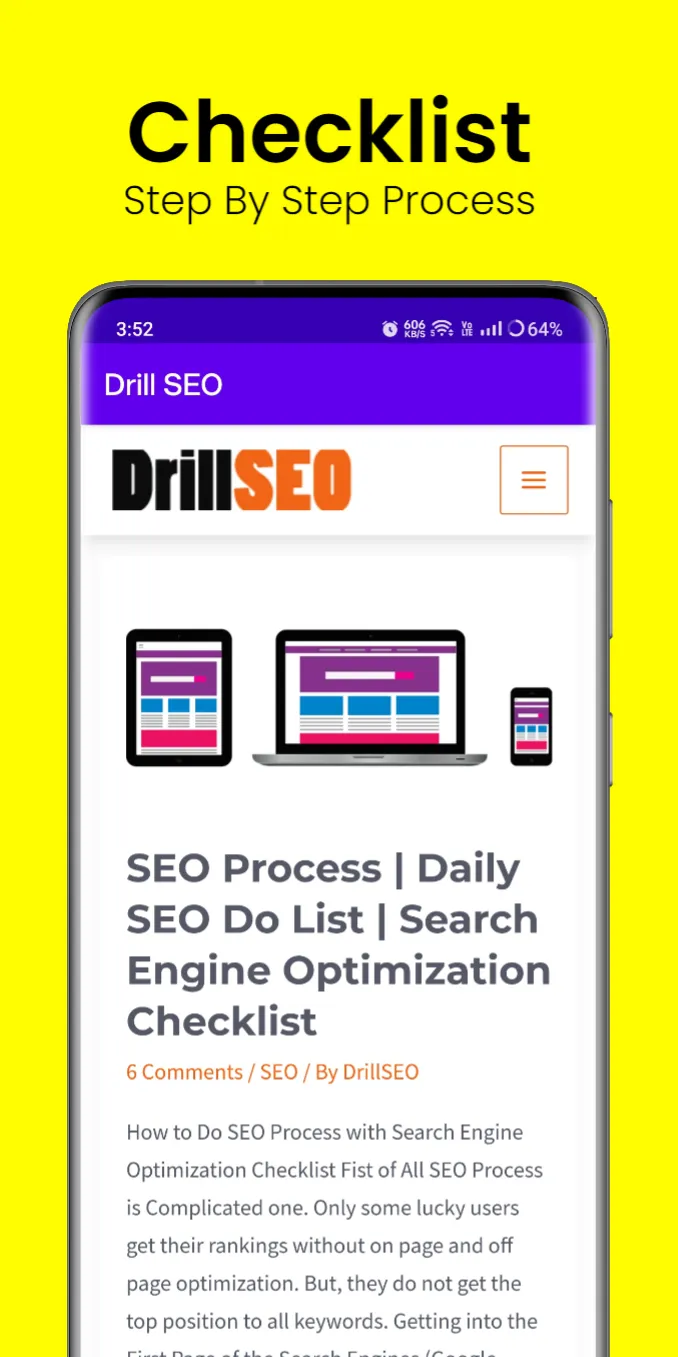 Drill SEO -  SEO Tutorials | Indus Appstore | Screenshot