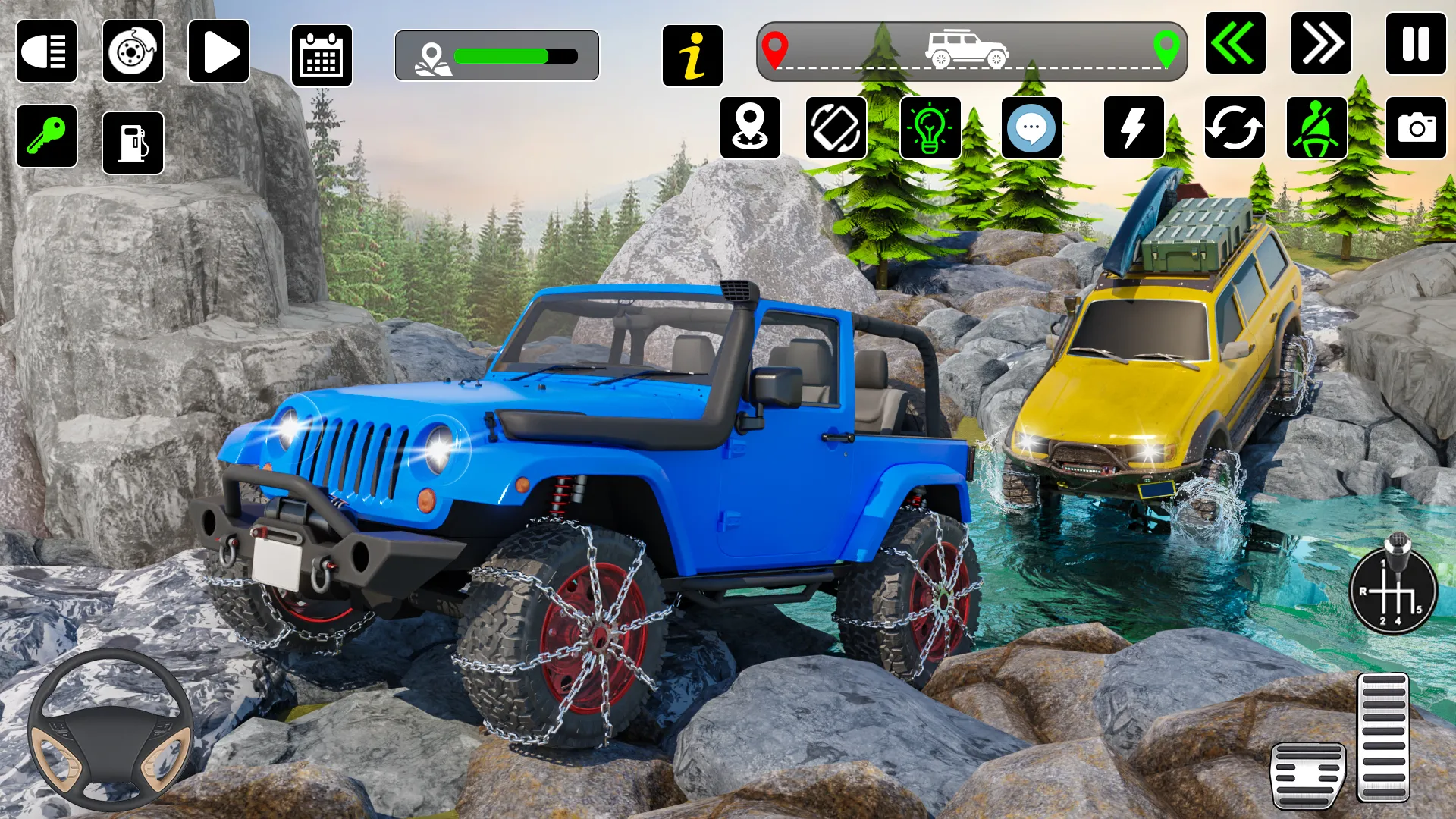 Offroad Jeep Driving Games | Indus Appstore | Screenshot