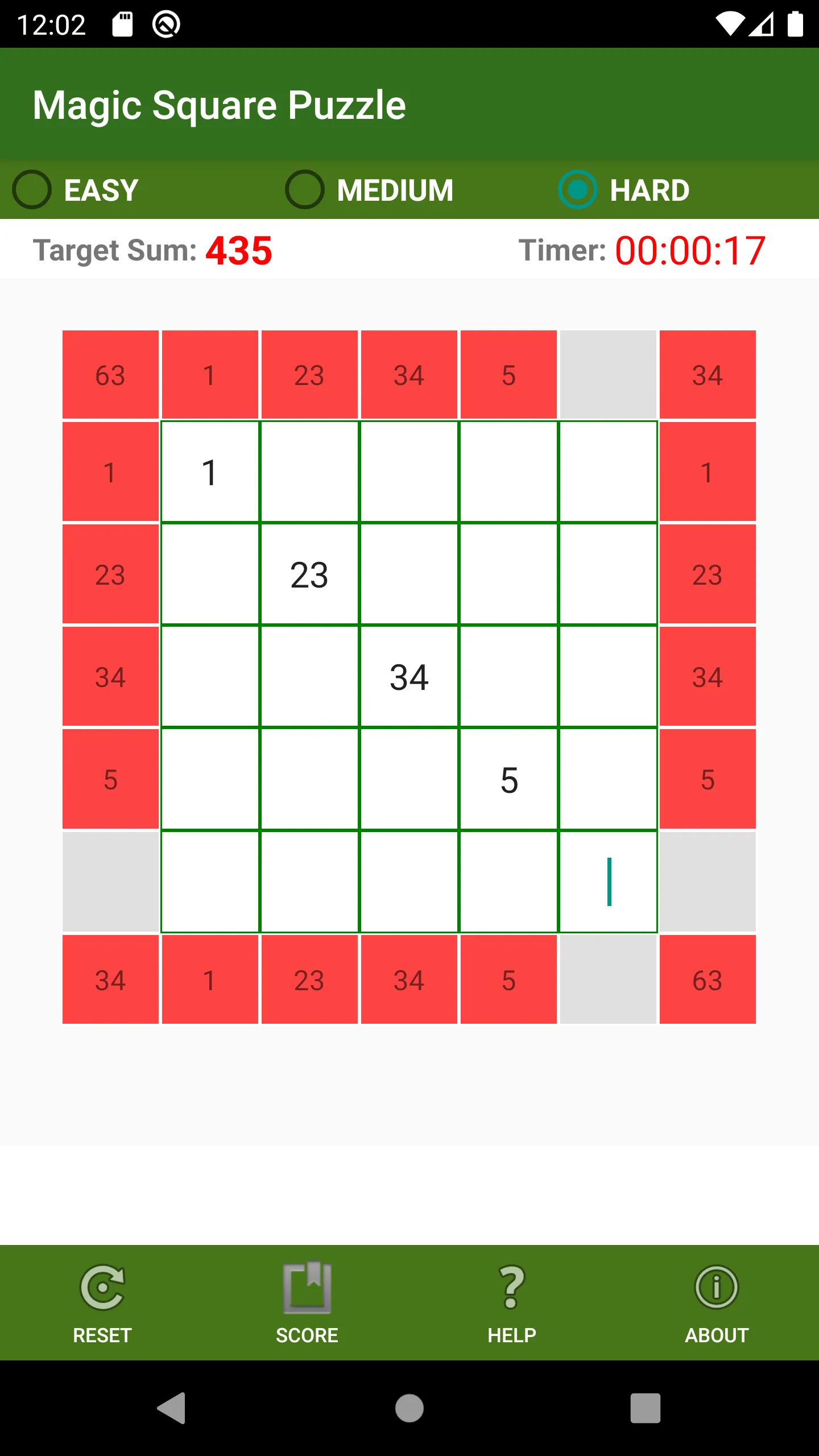 Magic Square Puzzle | Indus Appstore | Screenshot