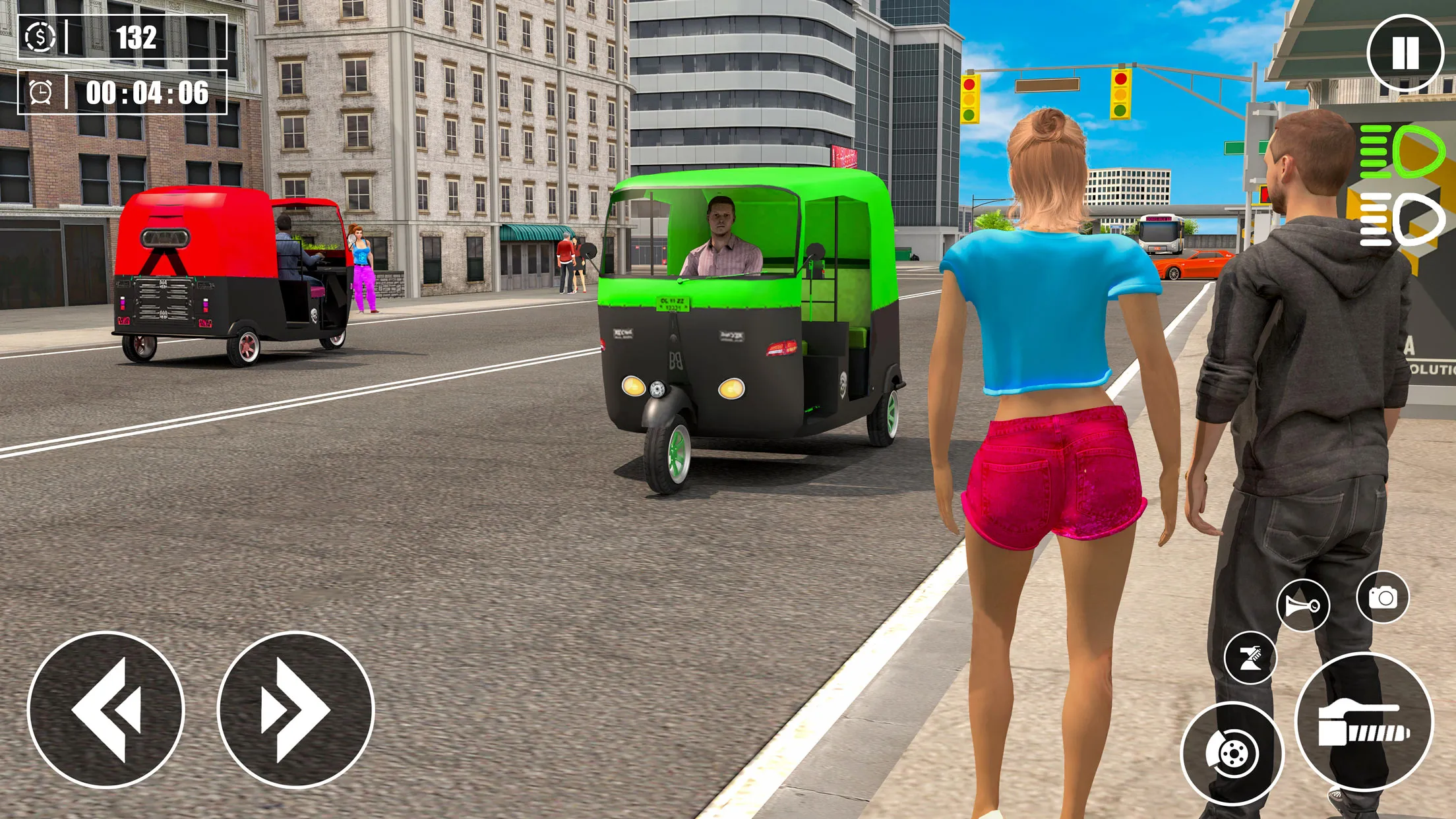 Tuk Tuk Auto Rickshaw Sim 3D | Indus Appstore | Screenshot