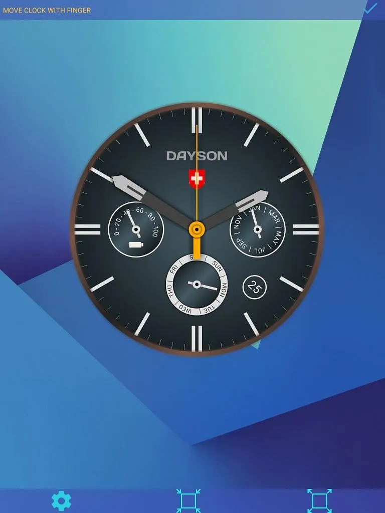 Analog Clock Live Wallpaper | Indus Appstore | Screenshot