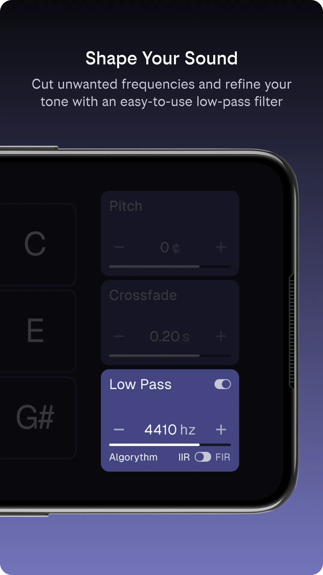 Infinite pads: Drone Tone SB | Indus Appstore | Screenshot