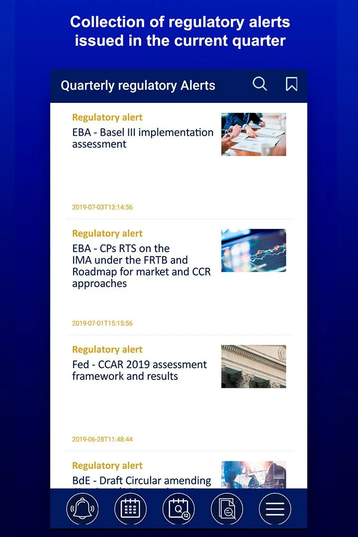 Financial regulatory alerts | Indus Appstore | Screenshot