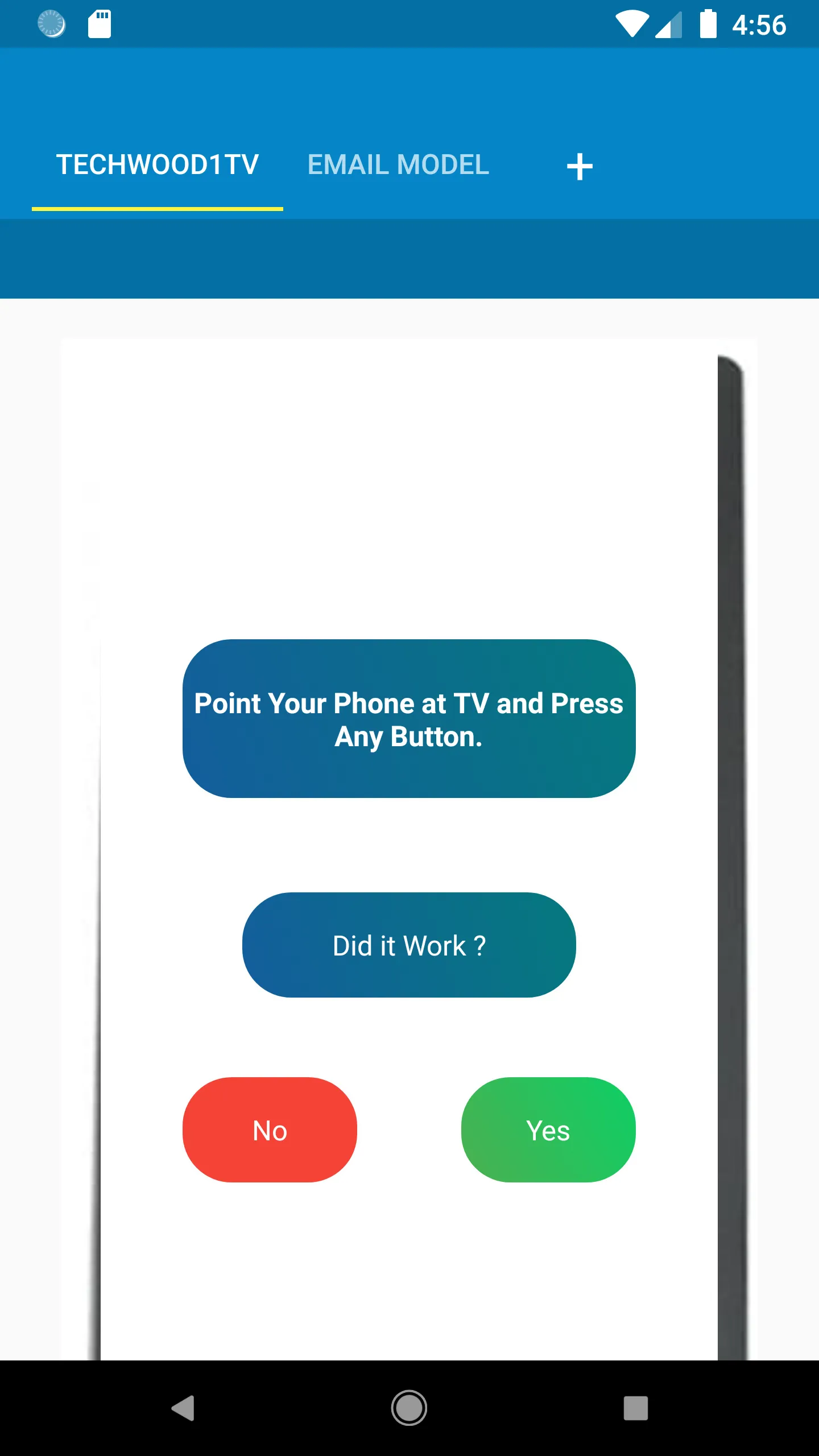 Techwood TV Remote Control | Indus Appstore | Screenshot