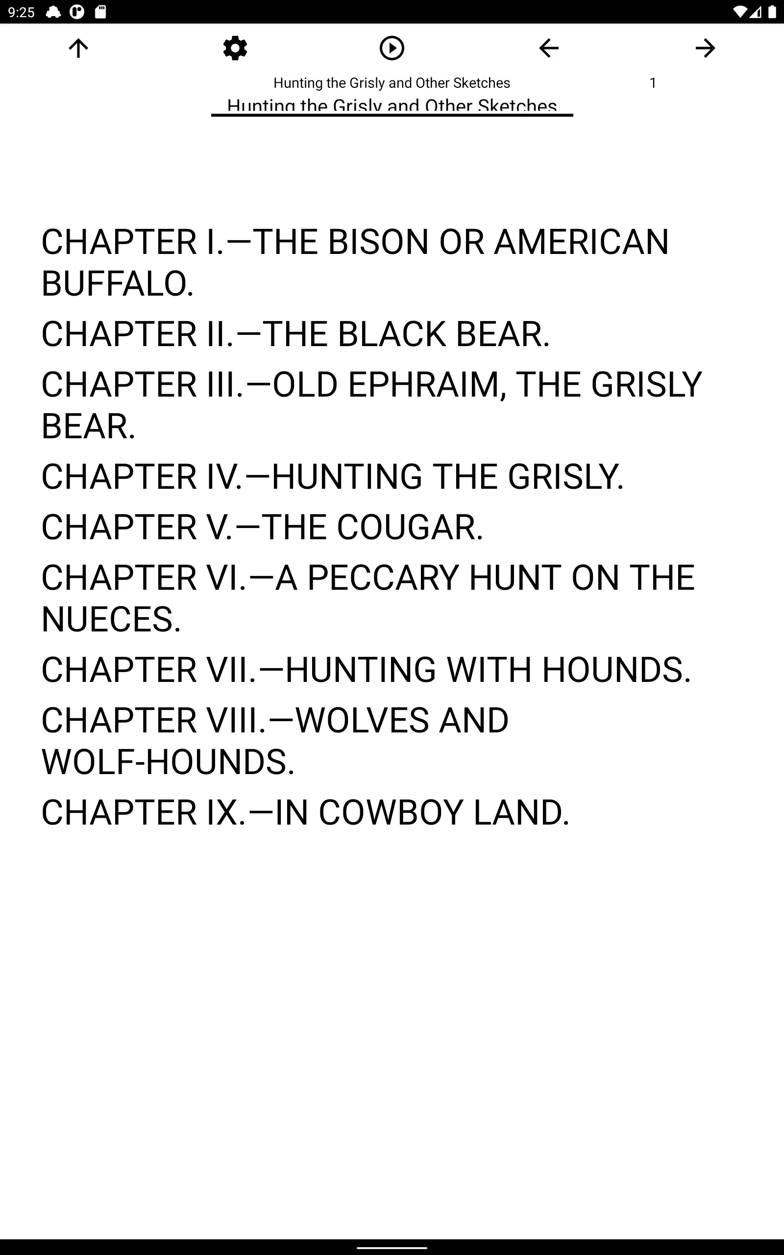 Book, Hunting the Grisly and O | Indus Appstore | Screenshot