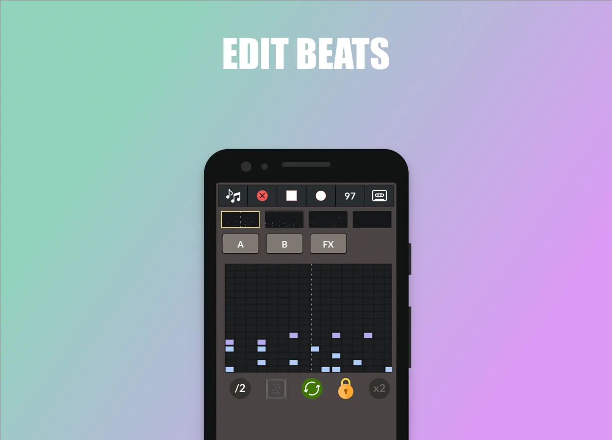 Trap Music Drum Pad Beat Maker | Indus Appstore | Screenshot