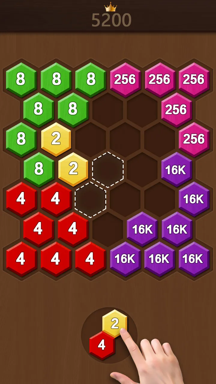 Hexa puzzle - Number game | Indus Appstore | Screenshot