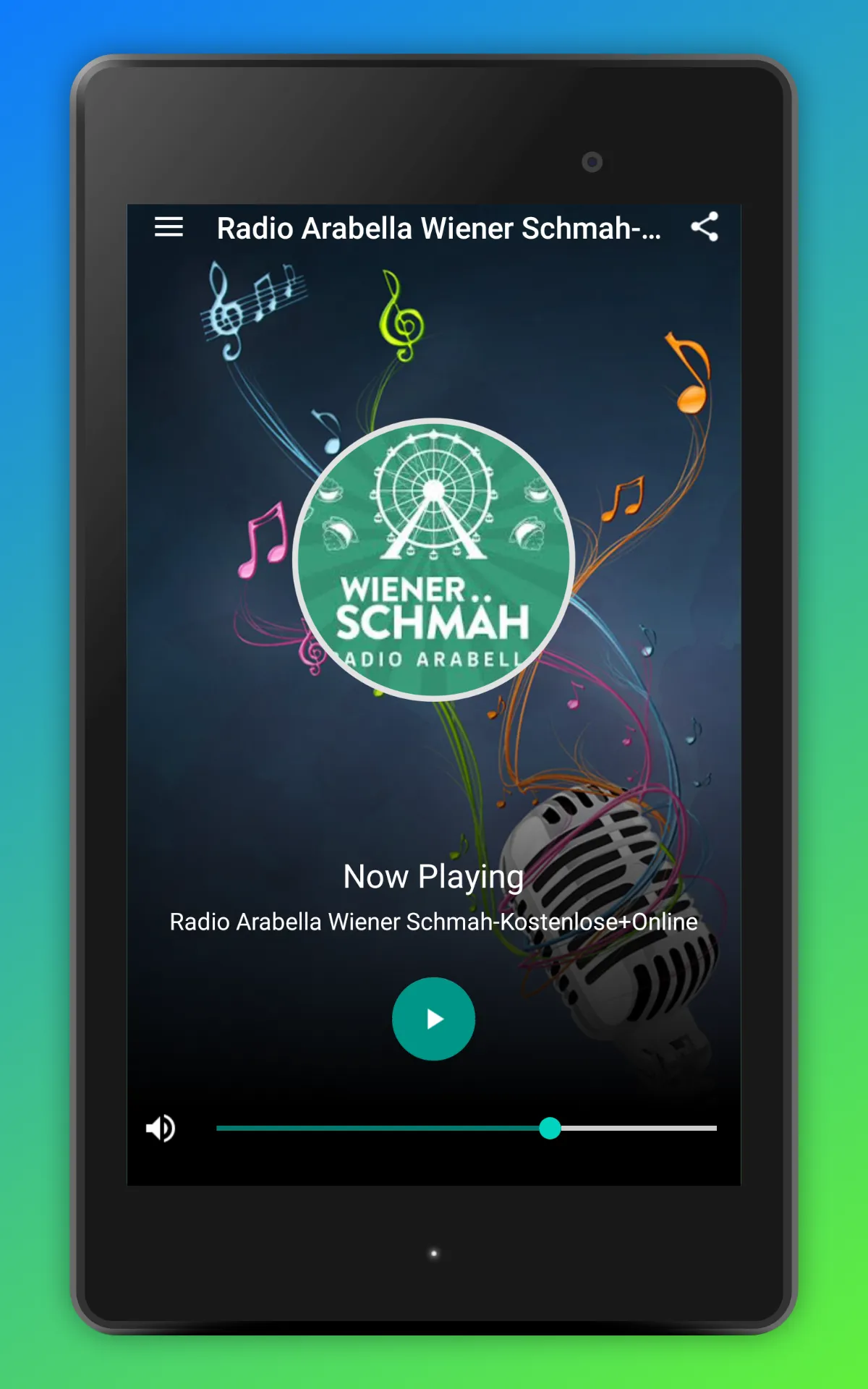 Radio Arabella Wiener Schmäh | Indus Appstore | Screenshot