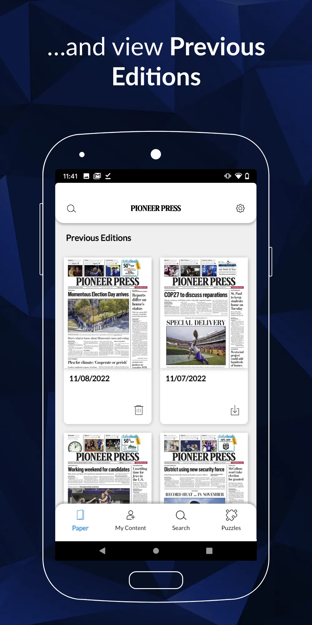 Saint Paul Pioneer Press | Indus Appstore | Screenshot