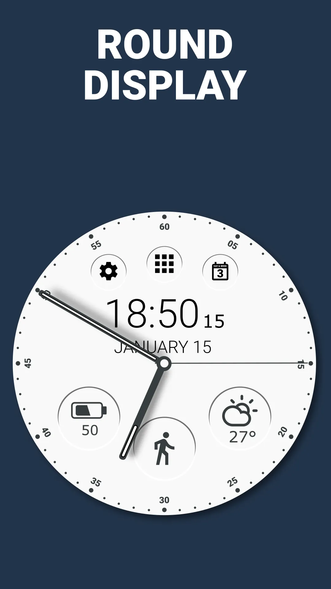 Classic Watch Face | Indus Appstore | Screenshot