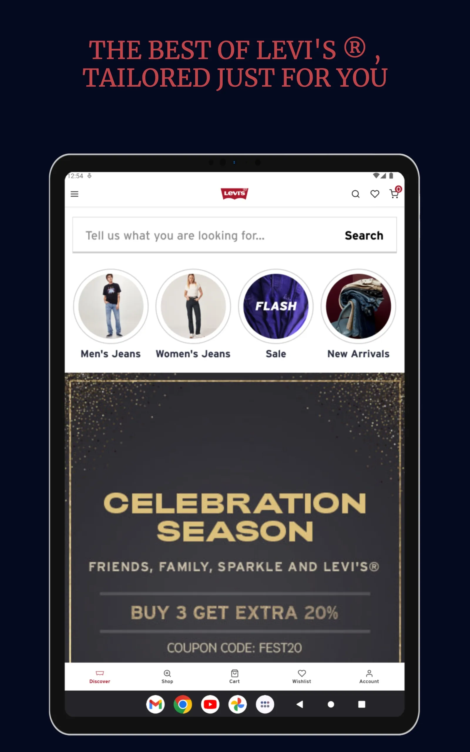 Levi's® India | Indus Appstore | Screenshot