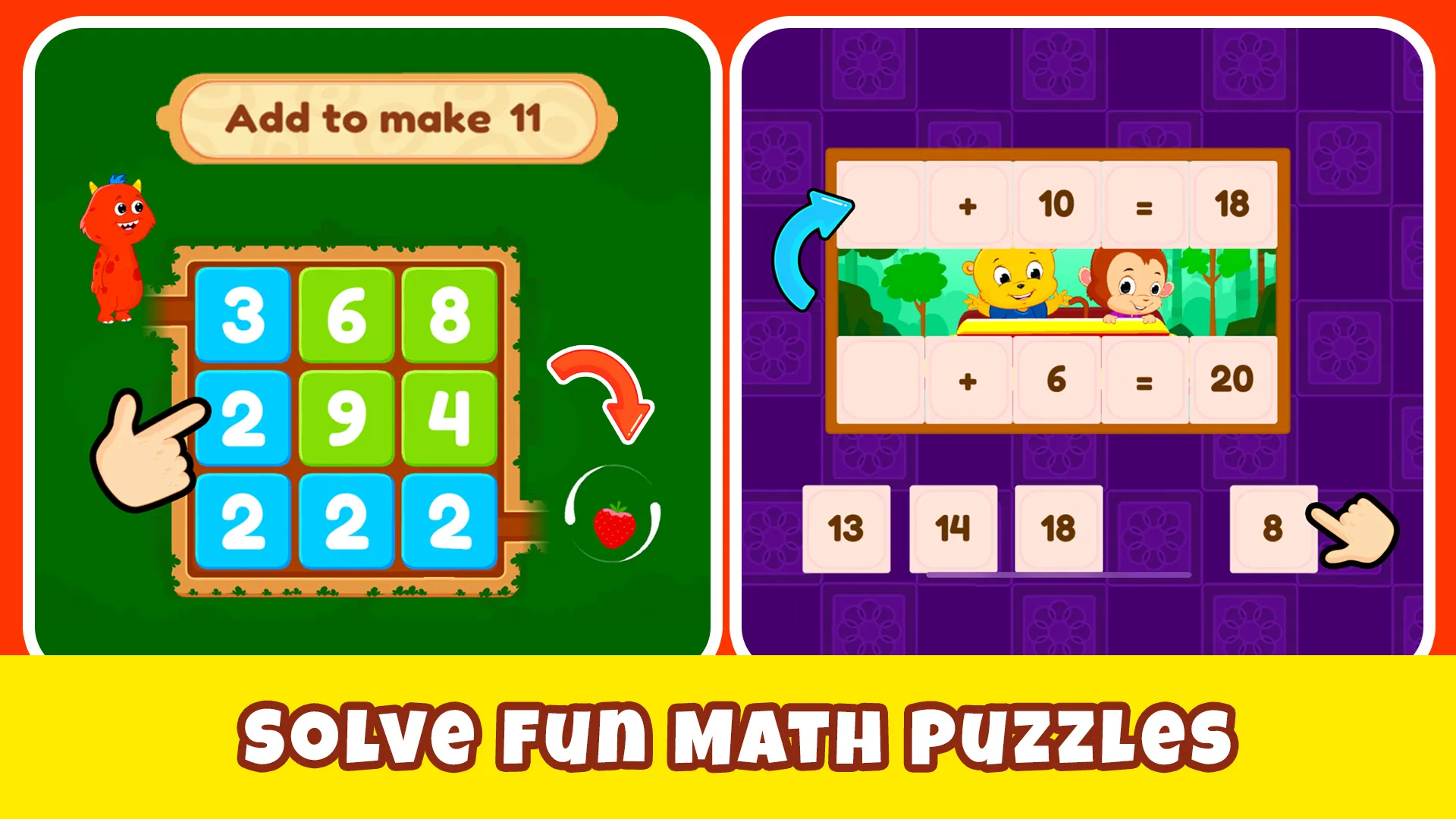 Addition and Subtraction Games | Indus Appstore | Screenshot