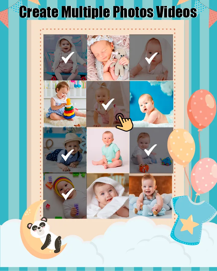 Baby video maker with song | Indus Appstore | Screenshot