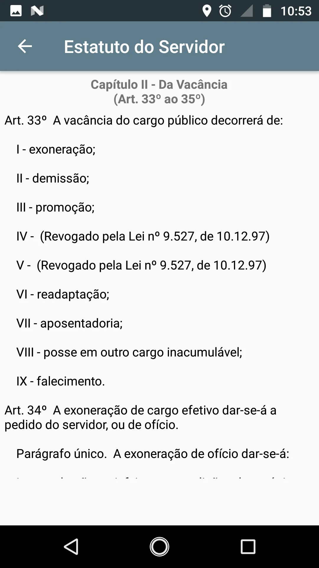 Lei 8112 Estatuto do Servidor | Indus Appstore | Screenshot