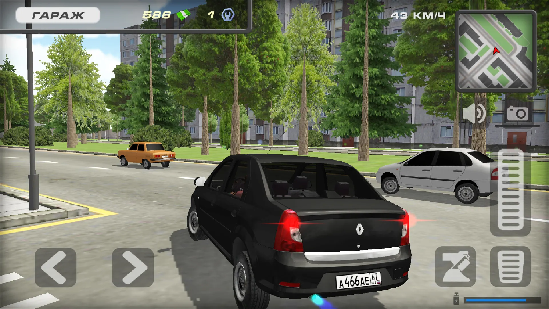 Renault Logan Car Simulator | Indus Appstore | Screenshot