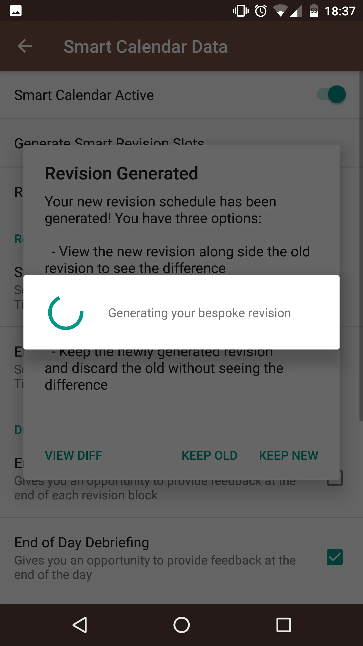 Smart Revision Calendar | Indus Appstore | Screenshot