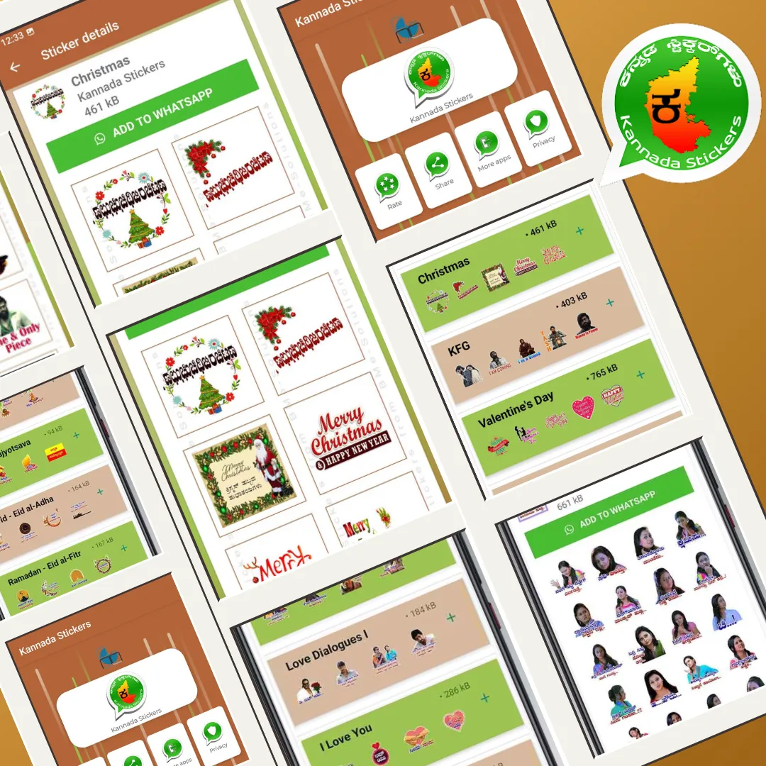 Kannada Whastapp Stickers | Indus Appstore | Screenshot