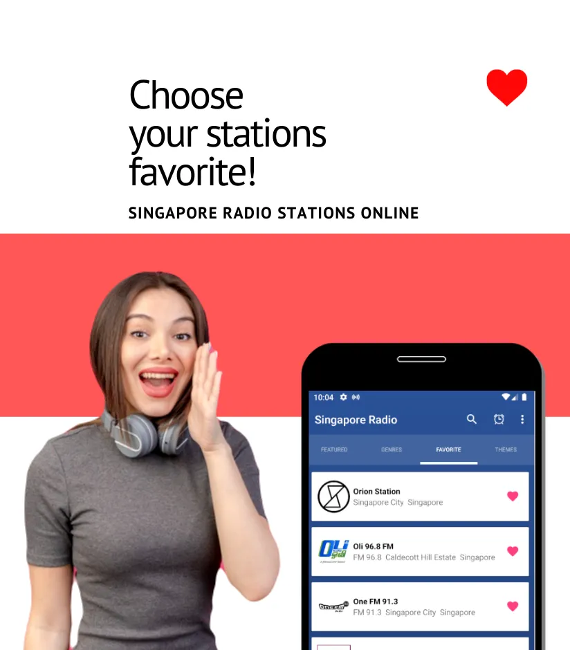 Singapore Radio Stations Onlin | Indus Appstore | Screenshot