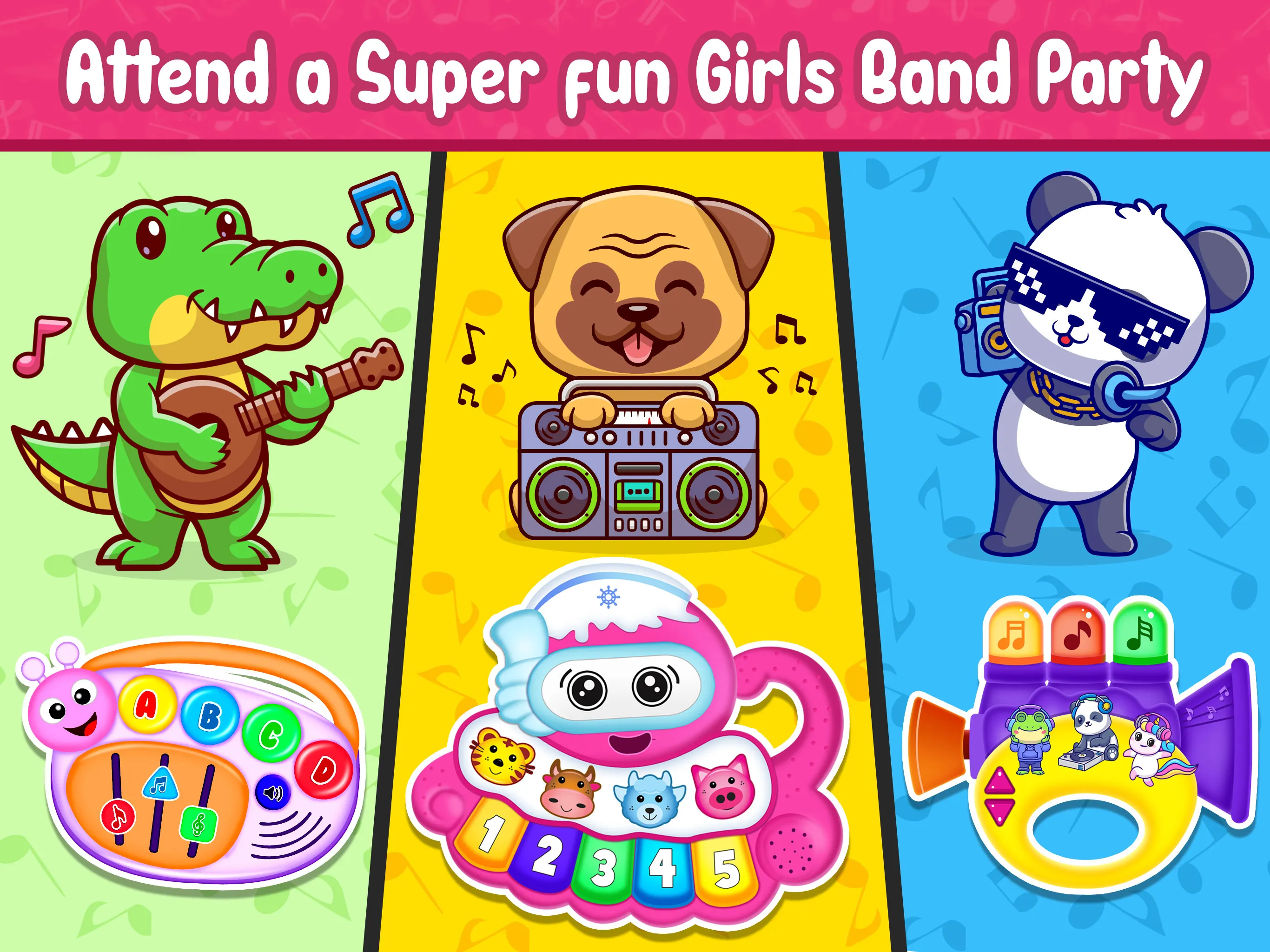 Kids Piano Songs Musical Games | Indus Appstore | Screenshot