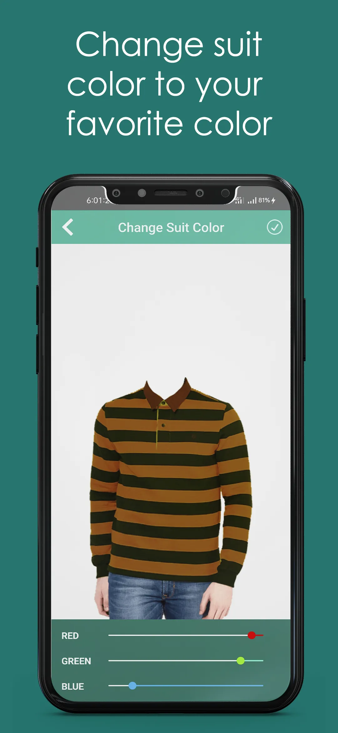 Man T-shirt Photo Suit | Indus Appstore | Screenshot