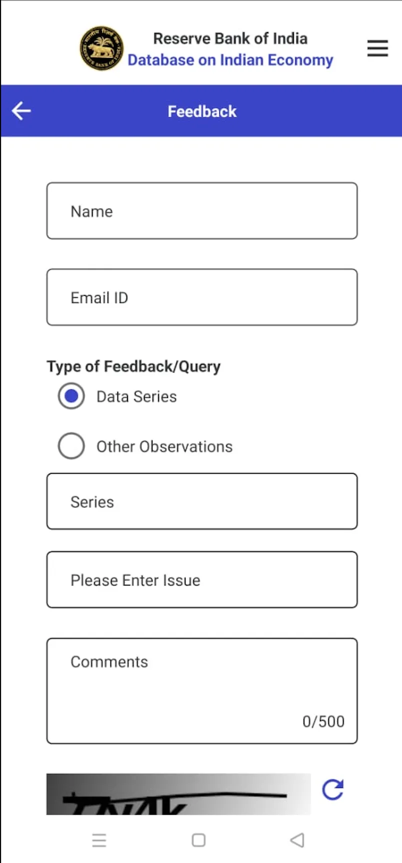 RBIDATA | Indus Appstore | Screenshot