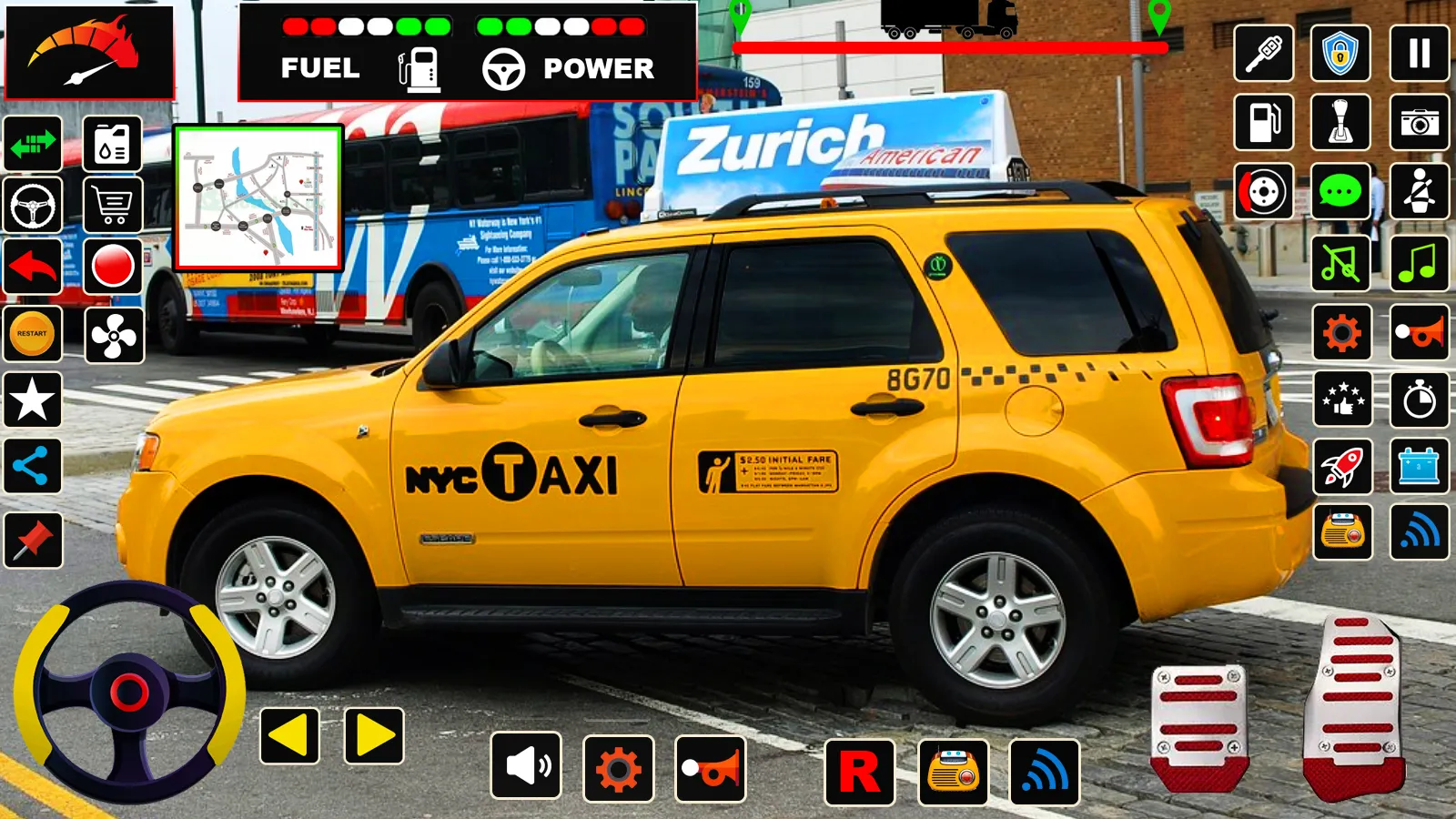 US Taxi Game 2023-Taxi Driver | Indus Appstore | Screenshot