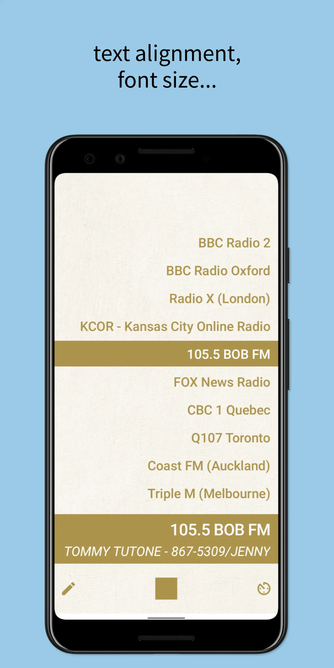 Radi-oh! - Simple radio player | Indus Appstore | Screenshot