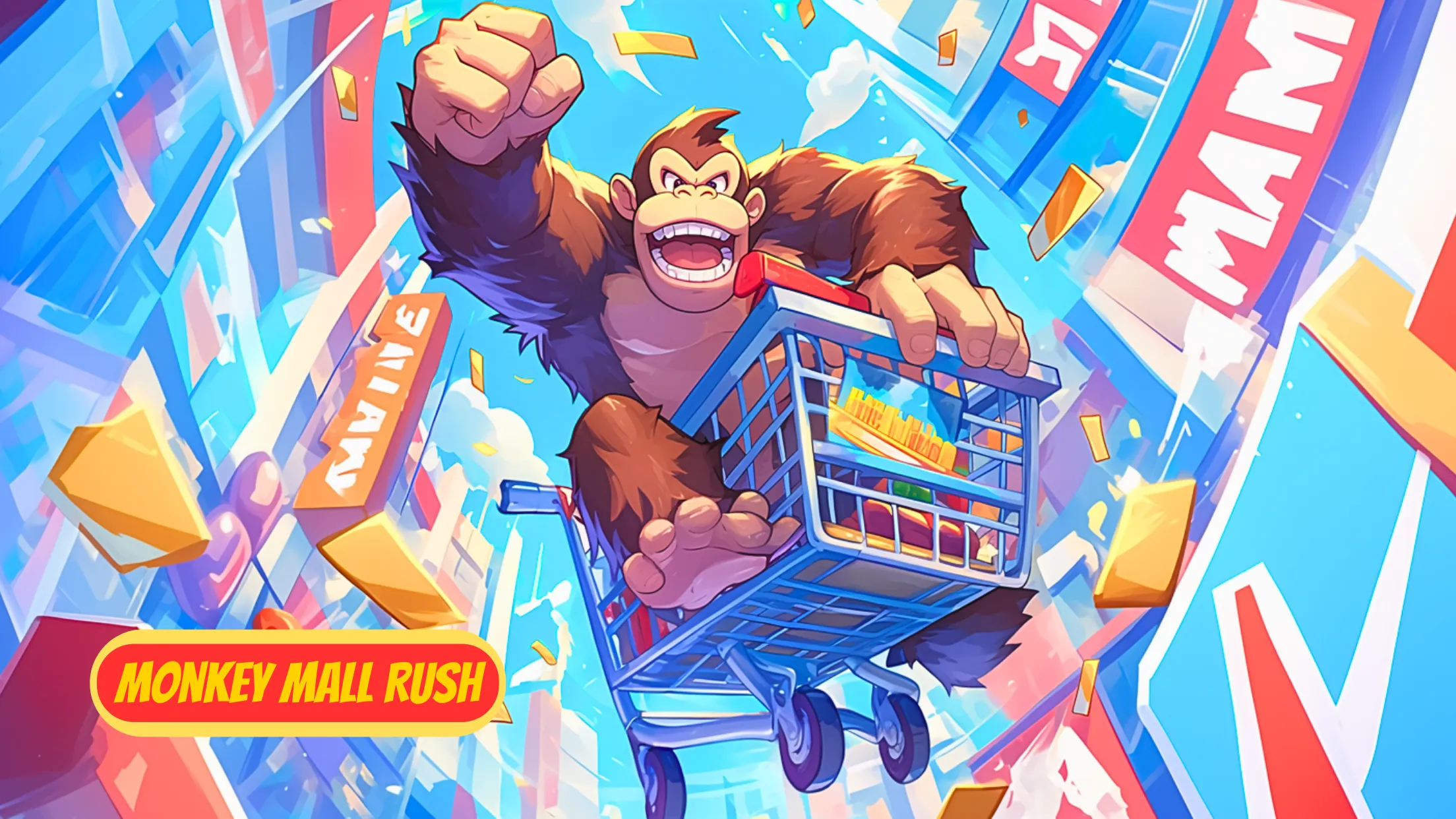 Monkey Mall Rush Kong Hit | Indus Appstore | Screenshot