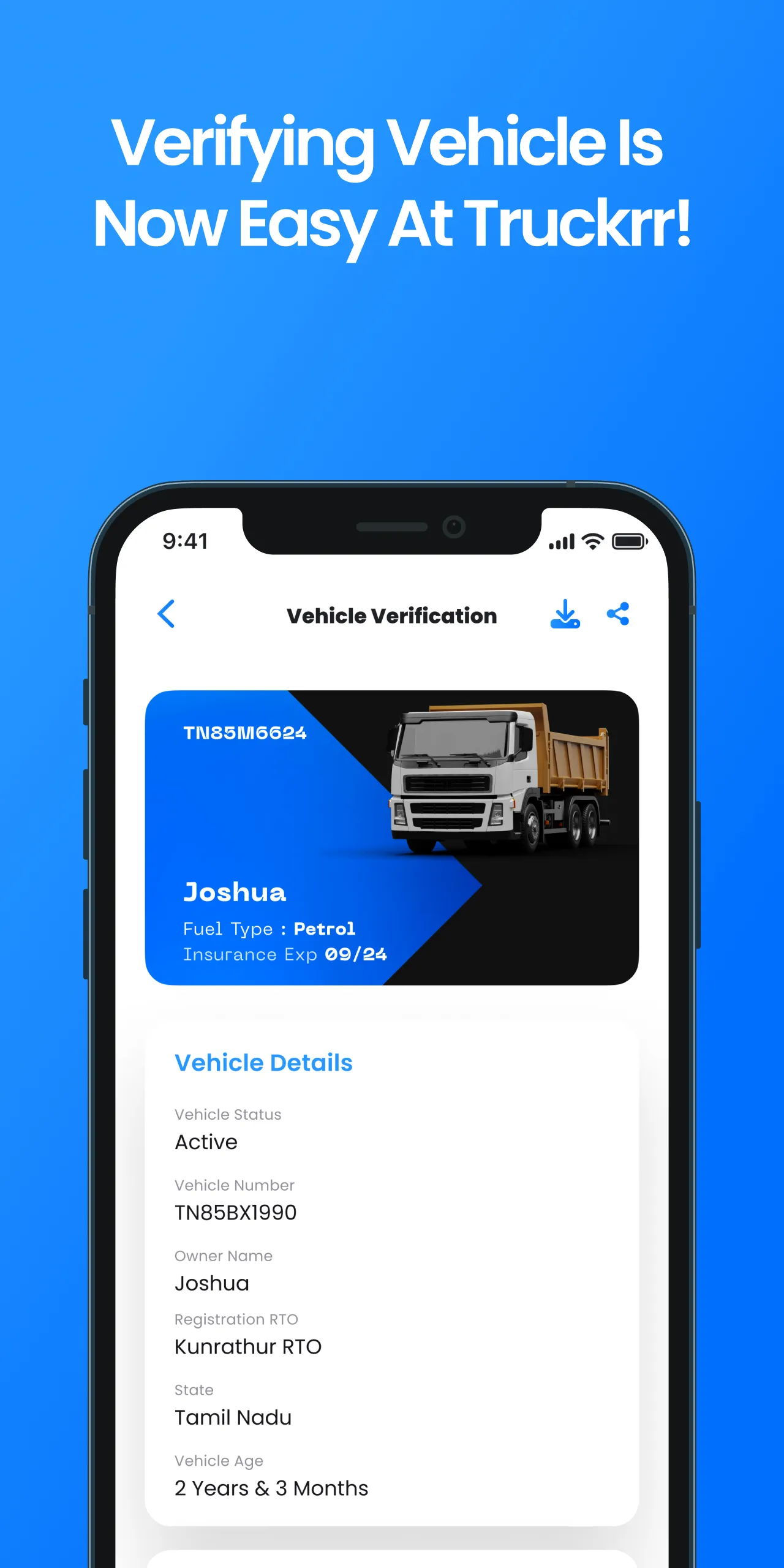 Truckrr Hub | Indus Appstore | Screenshot