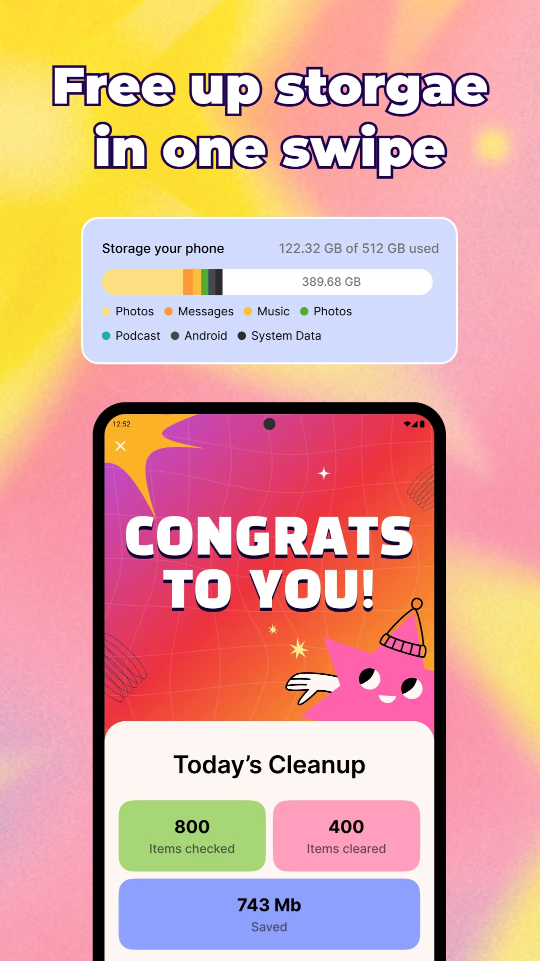Swipe Photo Cleaner: Swipelit | Indus Appstore | Screenshot