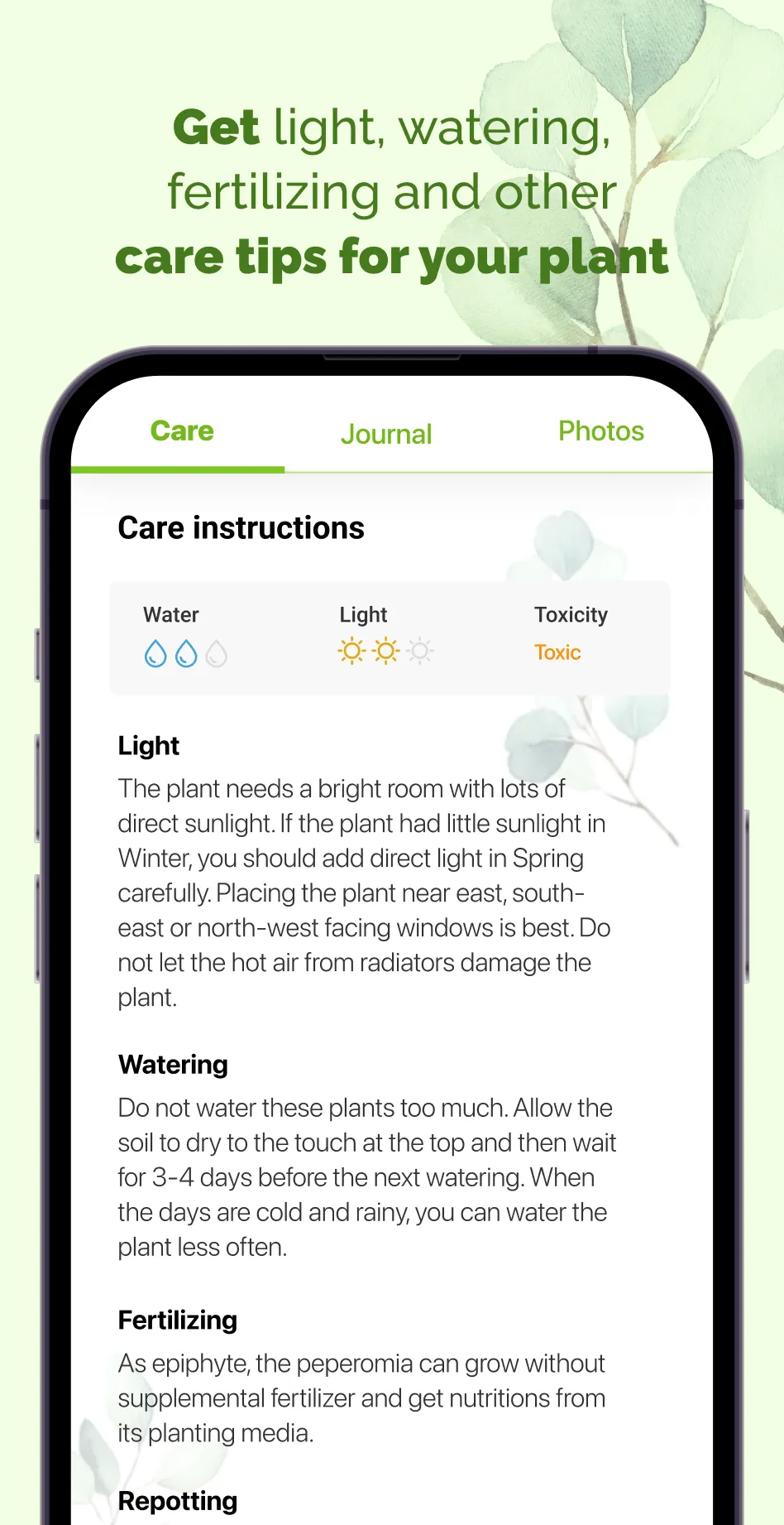 Lovely: plants care journal | Indus Appstore | Screenshot