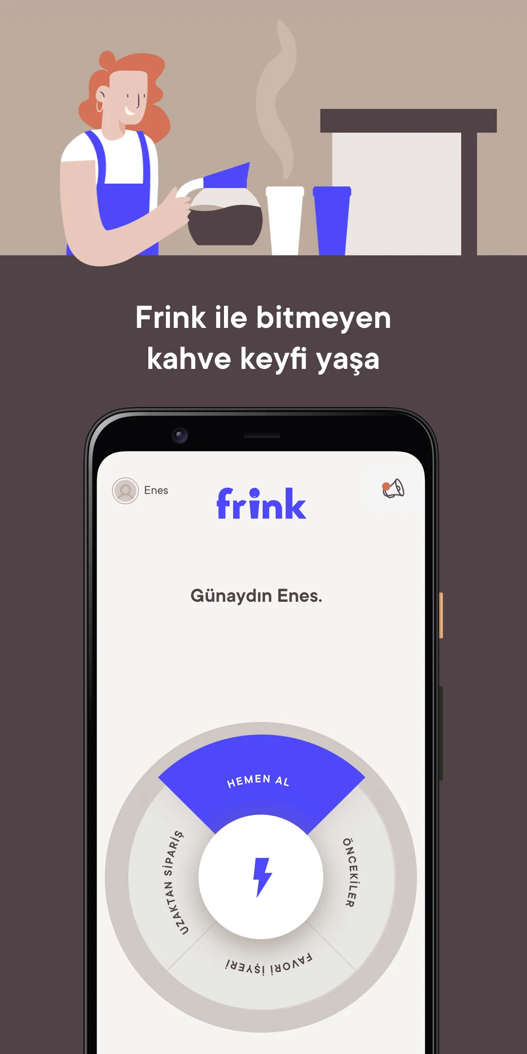 Frink - Kahve Üyeliği | Indus Appstore | Screenshot