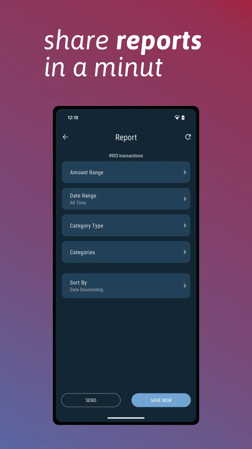 Just Expenses: Track & Manage | Indus Appstore | Screenshot