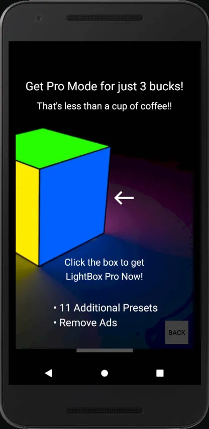 LightBox RGB Color Mood Light | Indus Appstore | Screenshot