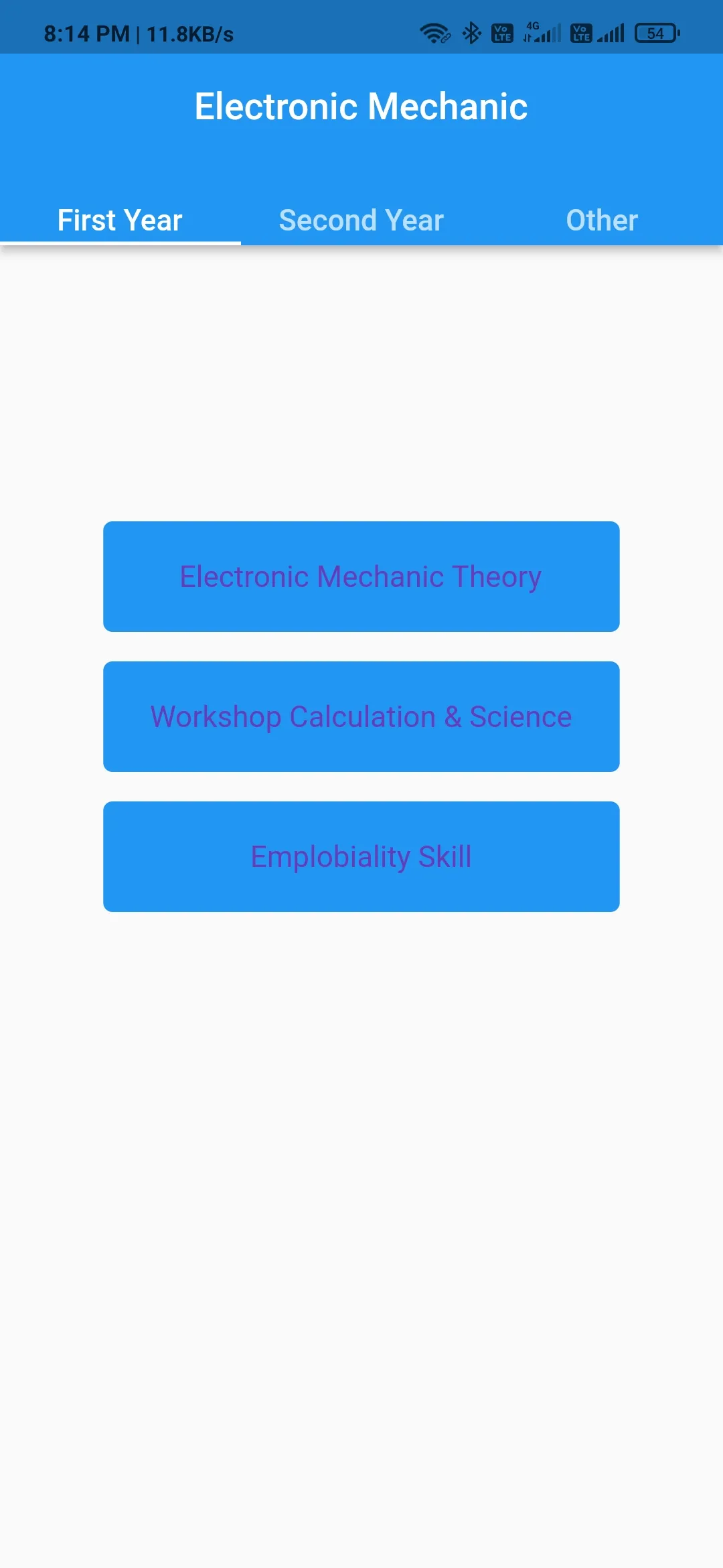 ITI Electronic Mechanic Mcq | Indus Appstore | Screenshot