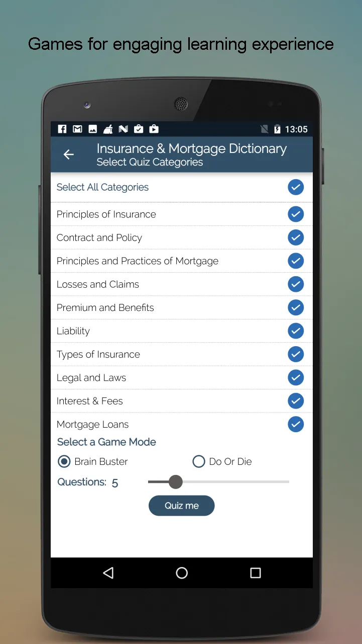 Insurance, Mortgage Dictionary | Indus Appstore | Screenshot