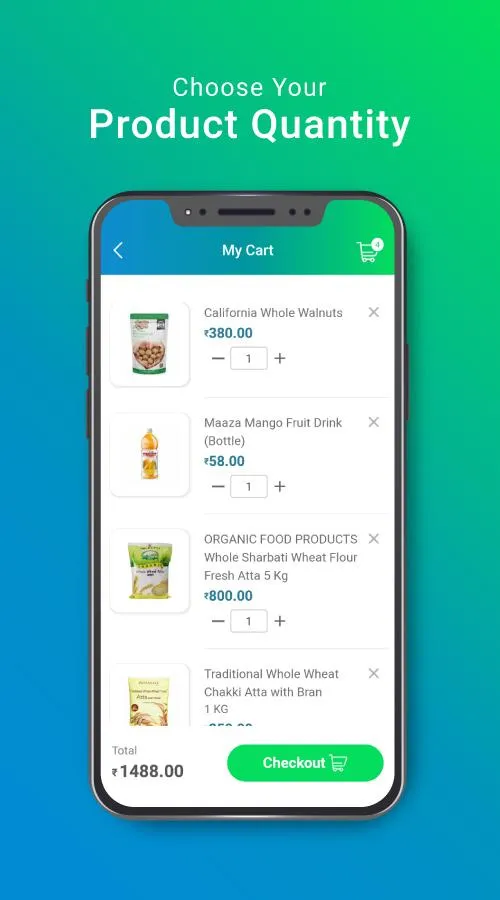 Supermarket Online Demo Shop | Indus Appstore | Screenshot