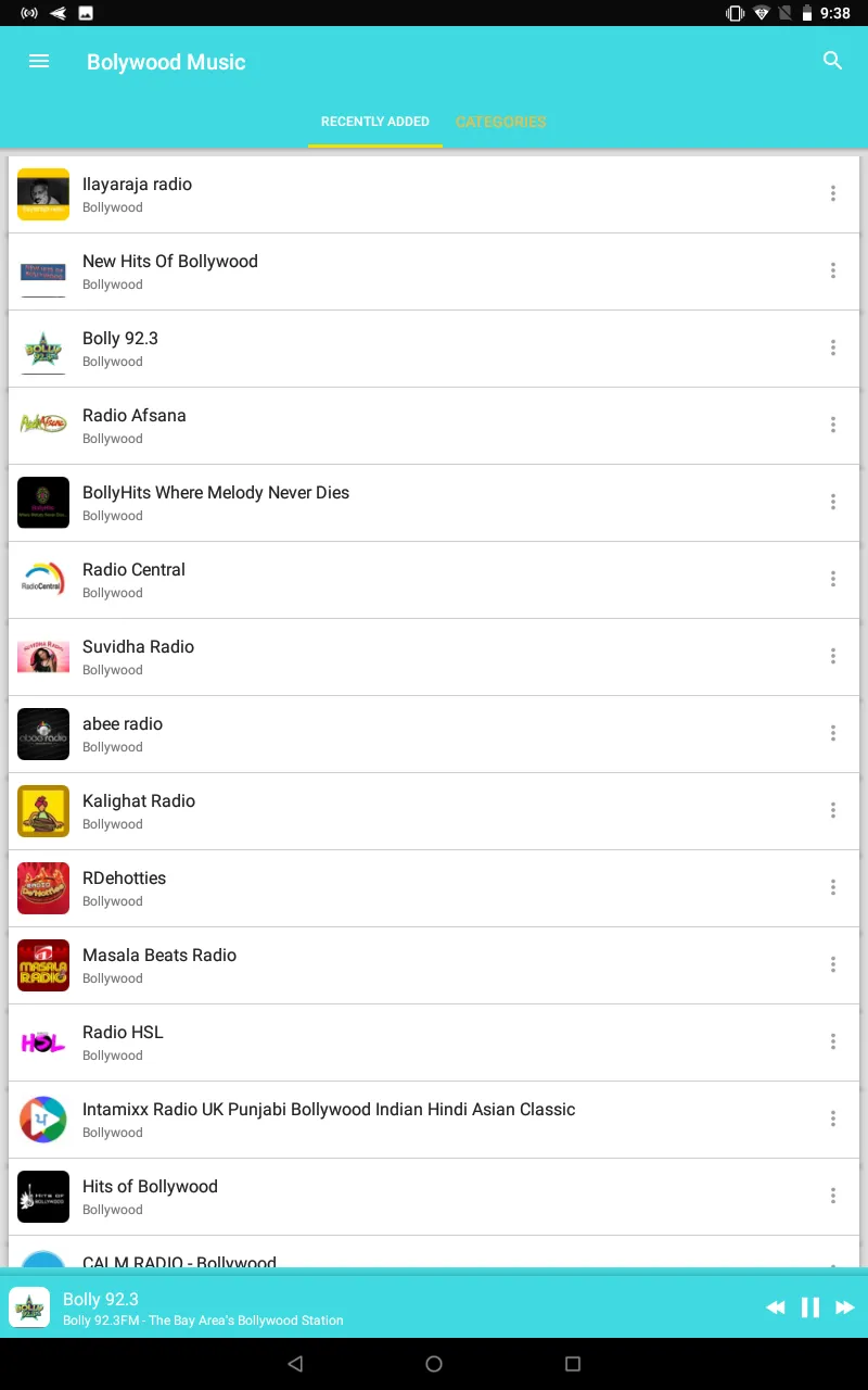 Radio Bollywood music | Indus Appstore | Screenshot