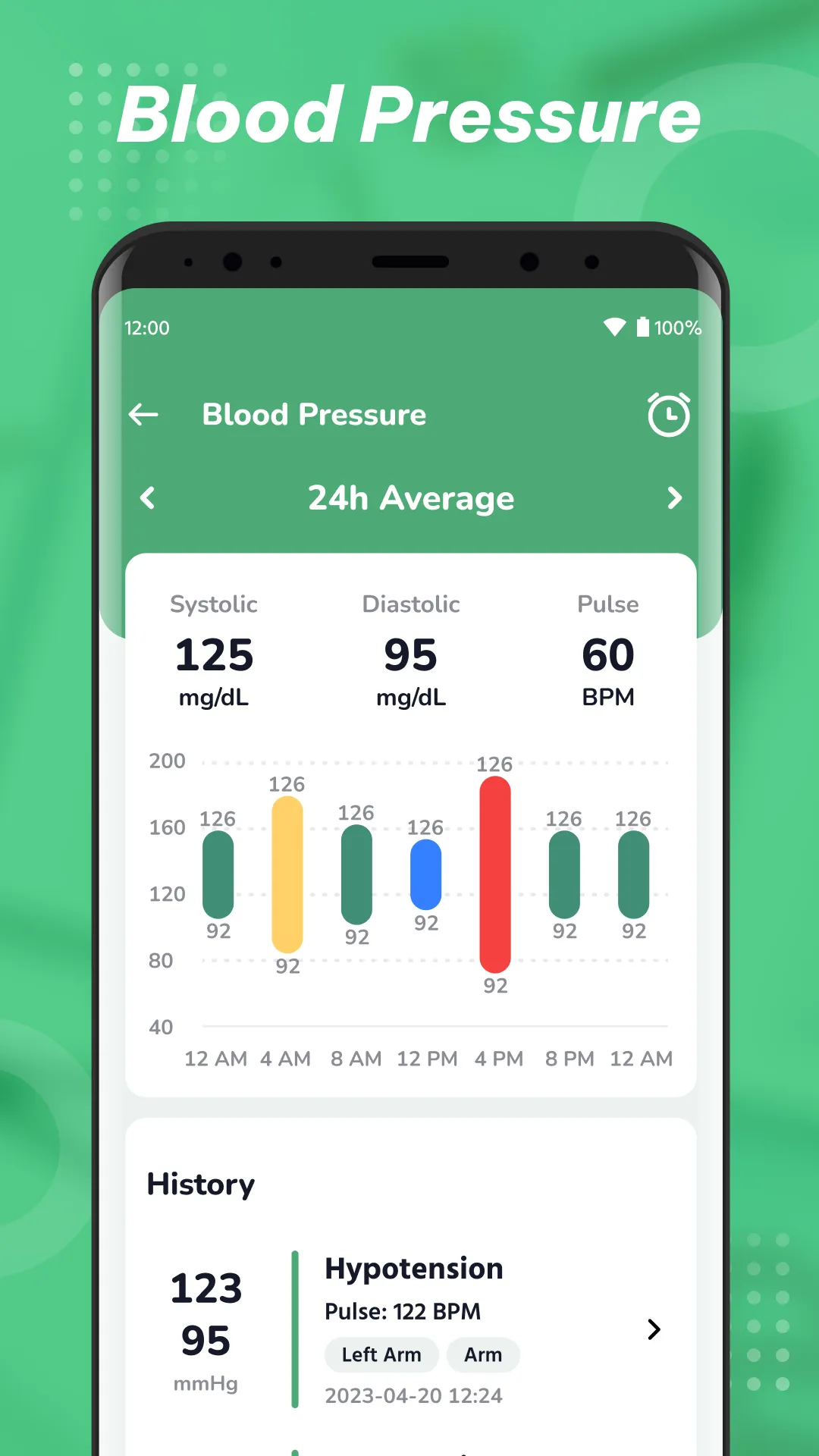 Blood Pressure App: BP Monitor | Indus Appstore | Screenshot