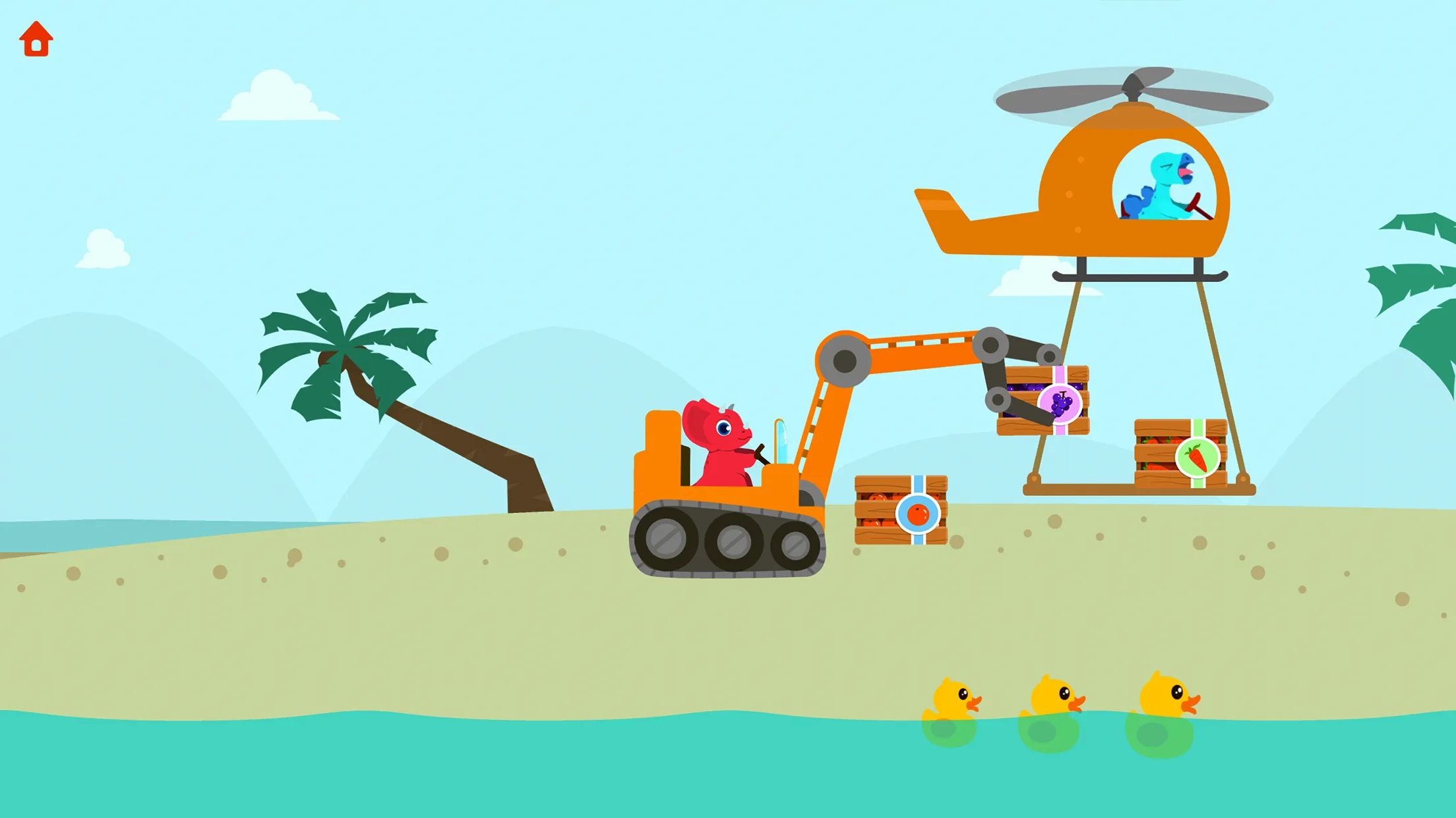 Dinosaur Digger 2 Truck Games | Indus Appstore | Screenshot