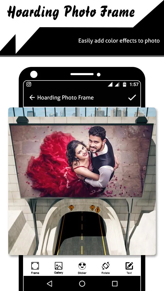 Hoarding Photo Frame | Indus Appstore | Screenshot