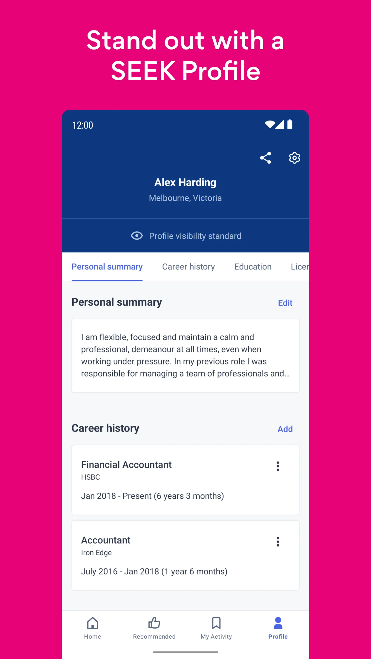 SEEK Jobs & Employment | Indus Appstore | Screenshot